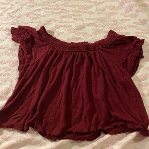 Cute off the shoulder crop!